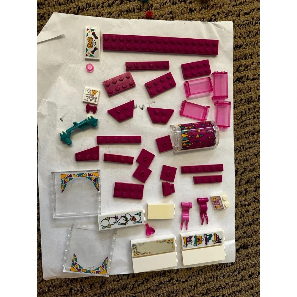 LEGO FRIENDS: Andrea's Accessories Store (41344) Incomplete‎ Set Jewelry Emma
